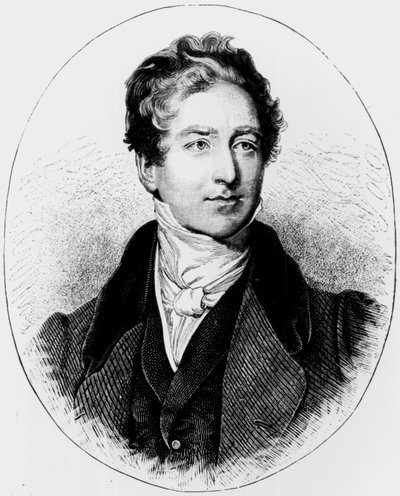 Portrait de Sir Robert Peel - English School